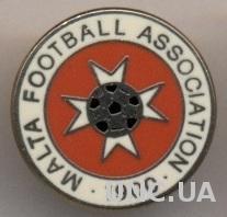 Мальта, федерация футбола, №3 ЭМАЛЬ /Malta football association federation badge