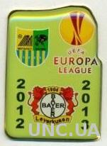 матч ЛЕ 2012-13 Металлист-Байер Л., тяжмет / Metalist-Bayer Leverkusen match pin
