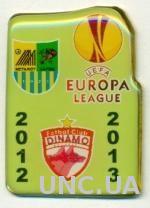 матч ЛЕ 2012-13 Металлист-Д.Бухарест,тяжмет /Metalist-Dinamo Bucharest match pin