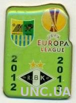 матч ЛЕ 2012-13 Металлист-Русенборг, тяжмет / Metalist-Rosenborg match pin badge