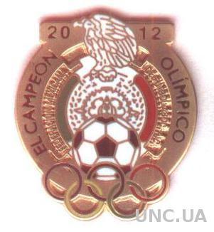 Мексика (федерация футбола) чемпион ОИ-2012, ЭМАЛЬ / Mexico olympic champion pin