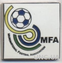 МФА, федерация футбола (не-ФИФА) ЭМАЛЬ /MFA football federation enamel pin badge