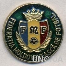 Молдова, федерация футбола, №2, тяжмет / Moldova football federation pin badge