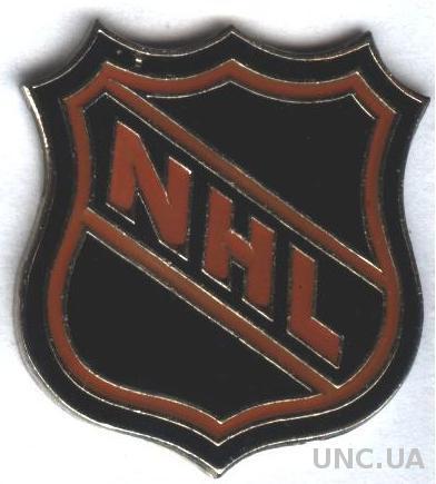 Национальная Хоккейная Лига=НХЛ, тяжмет,БОЛЬШОЙ / NHL National hockey league pin
