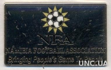 Намибия, федерация футбола,большой, ЭМАЛЬ /Namibia football federation pin badge