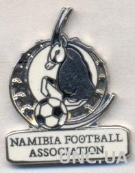 Намибия, федерация футбола, ЭМАЛЬ / Namibia football federation enamel pin badge