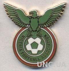Нигерия,федерация футбола,№3 ЭМАЛЬ /Nigeria football federation enamel pin badge