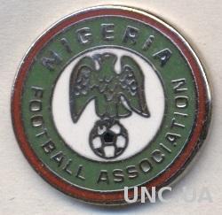 Нигерия, федерация футбола,№4 ЭМАЛЬ /Nigeria football association federation pin