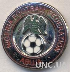 Нигерия, федерация футбола,№5 ЭМАЛЬ /Nigeria football association federation pin