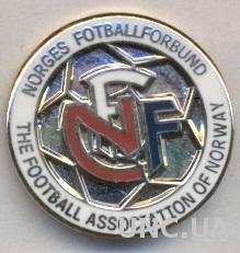 Норвегия,федерация футбола,№1 ЭМАЛЬ /Norway football federation enamel pin badge