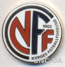 Норвегия,федерация футбола,№2 ЭМАЛЬ /Norway football federation enamel pin badge