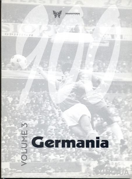 NOVECENTO ('900') football book том 3: Германия итоги чемпионатов за всю историю