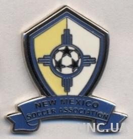 Нью-Мексико (США),федерация футбола,ЭМАЛЬ /New Mexico,USA soccer association pin