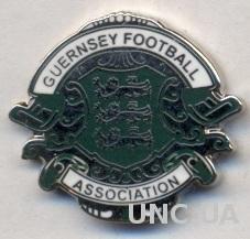 О-в Гернси, федерация футбола (не-ФИФА) ЭМАЛЬ / Guernsey football federation pin