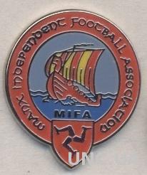 О-в Мэн,федерация футбола (не-ФИФА)2 ЭМАЛЬ / Isle of Man football federation pin