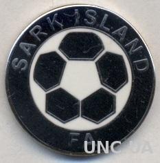 О-в Сарк, федерация футбола (не-ФИФА) ЭМАЛЬ /Sark Island football federation pin