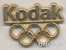 Олимпиада " Кодак ", тяжелый металл / Olympics Kodak sponsor pin badge