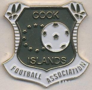 Острова Кука, федерация футбола, тяжмет / Cook Islands football federation pin