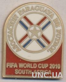 Парагвай, федерация футбола, №2, ЭМАЛЬ / Paraguay football federation pin badge