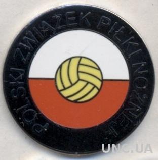 Польша, федерация футбола,№1 ЭМАЛЬ / Poland football federation enamel pin badge