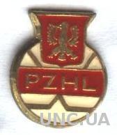 Польша, федерация хоккея, №1, тяжмет / Poland ice hockey federation pin badge