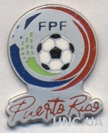 Пуэрто-Рико, федерация футбола, №2, ЭМАЛЬ / Puerto Rico football federation pin
