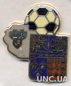 Реюньон,федерация футбола,№2 ЭМАЛЬ /Reunion football federation enamel pin badge