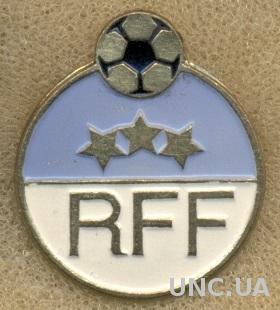 Рига (Латвия), федерация футбола,тяжмет / Riga, Latvia football federation badge