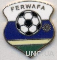 Руанда, федерация футбола,№1 ЭМАЛЬ / Rwanda football federation enamel pin badge
