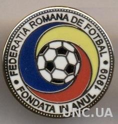 Румыния, федерация футбола, №1, ЭМАЛЬ / Romania football federation enamel badge