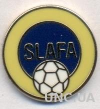 Сьерра-Леоне, федерация футбола, №1, ЭМАЛЬ /Sierra Leone football federation pin