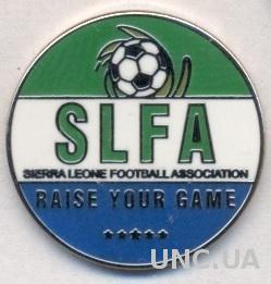 Сьерра-Леоне, федерация футбола, №2, ЭМАЛЬ /Sierra Leone football federation pin