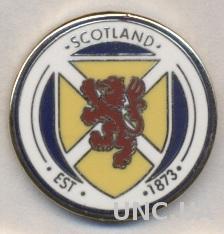 Шотландия, федерация футбола, №2, ЭМАЛЬ / Scotland football federation pin badge