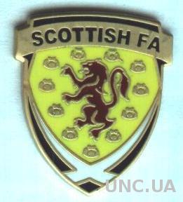 Шотландия, федерация футбола, №3, ЭМАЛЬ / Scotland football federation pin badge