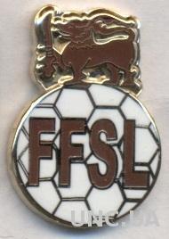 Шри-Ланка, федерация футбола,№2, ЭМАЛЬ / Sri Lanka football federation pin badge