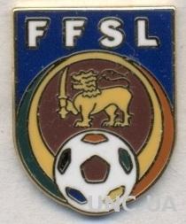 Шри-Ланка, федерация футбола,№3, ЭМАЛЬ / Sri Lanka football federation pin badge
