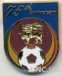 Шри-Ланка, федерация футбола,юбилей 75, ЭМАЛЬ /Sri Lanka football federation pin
