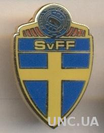 Швеция, федерация футбола,№3 ЭМАЛЬ / Sweden football federation enamel pin badge