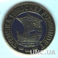 Швеция, федерация хоккея, тяжмет / Sweden ice hockey union federation pin badge