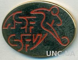Швейцария, федерация футбола,№1 ЭМАЛЬ /Switzerland football federation pin badge