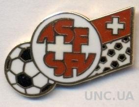 Швейцария, федерация футбола,№3 ЭМАЛЬ /Switzerland football federation pin badge