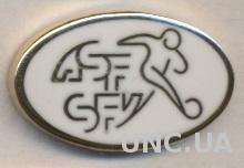 Швейцария, федерация футбола,№4 ЭМАЛЬ /Switzerland football federation pin badge