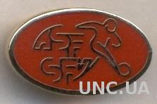 Швейцария, федерация футбола,№5 ЭМАЛЬ /Switzerland football federation pin badge