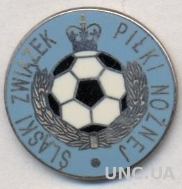 Силезия,федерация футбола (не-ФИФА) ЭМАЛЬ /Silesia football federation pin badge