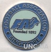 Сингапур, федерация футбола, №3, ЭМАЛЬ / Singapore football federation pin badge