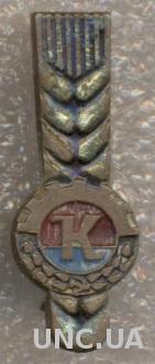 СК и футбольный клуб Колос Никополь(Украина) тяжмет /Kolos Nikopol,Ukraine badge