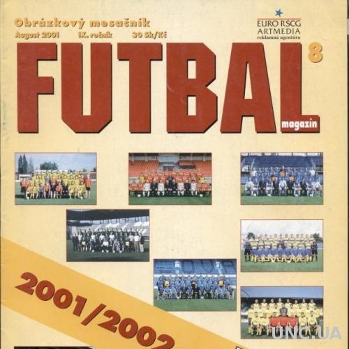 Словакия, чемпионат 2001-02, спецвыпуск Футбал / Futbal Magazin guide Slovakia