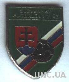 Словакия, федерация футбола, №1, тяжмет / Slovakia football federation pin badge
