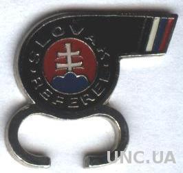 Словакия,федерация хоккей.рефери,тяжмет /Slovakia hockey referees federation pin