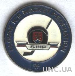 Словакия, федерация хоккея,№2, тяжмет / Slovakia ice hockey federation pin badge